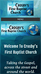 Mobile Screenshot of fbccrosby.org